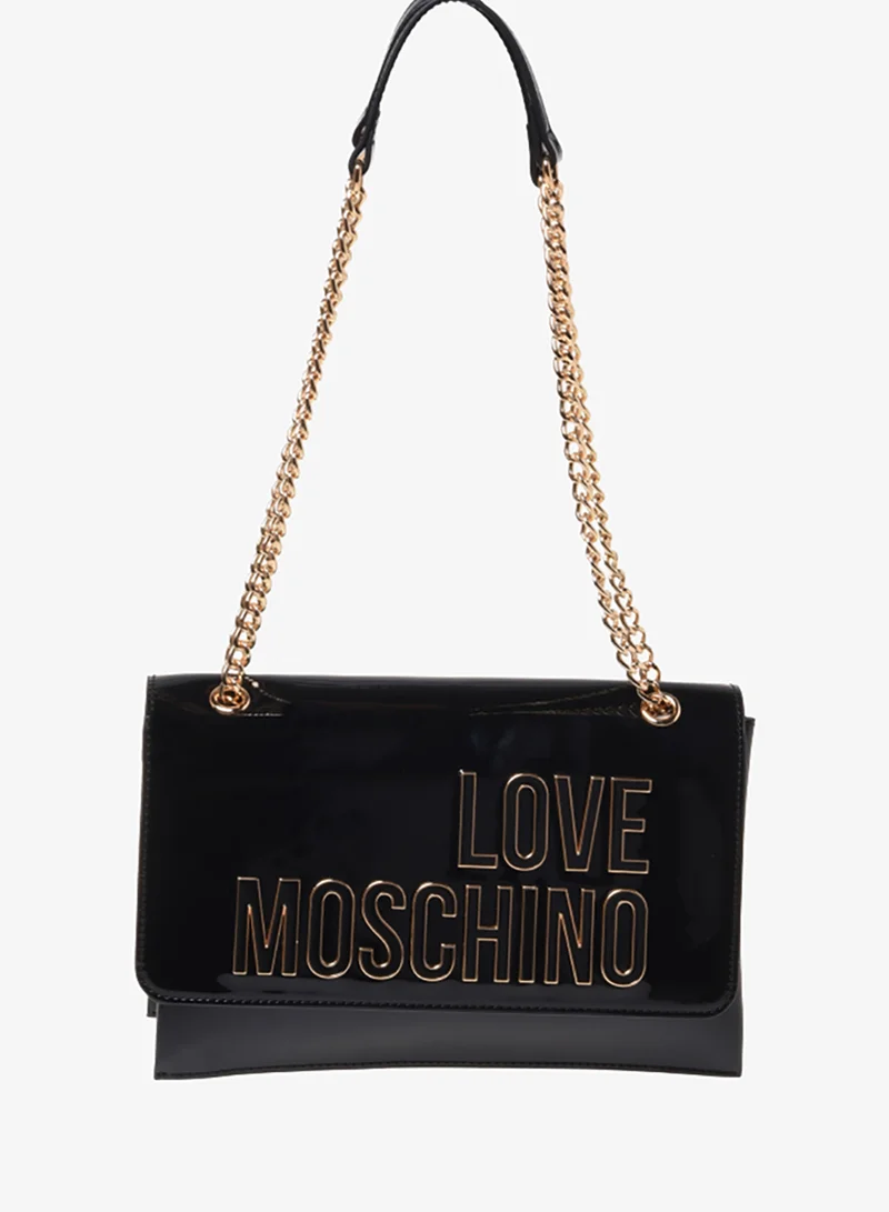 Enameled logo Crossbody Bag